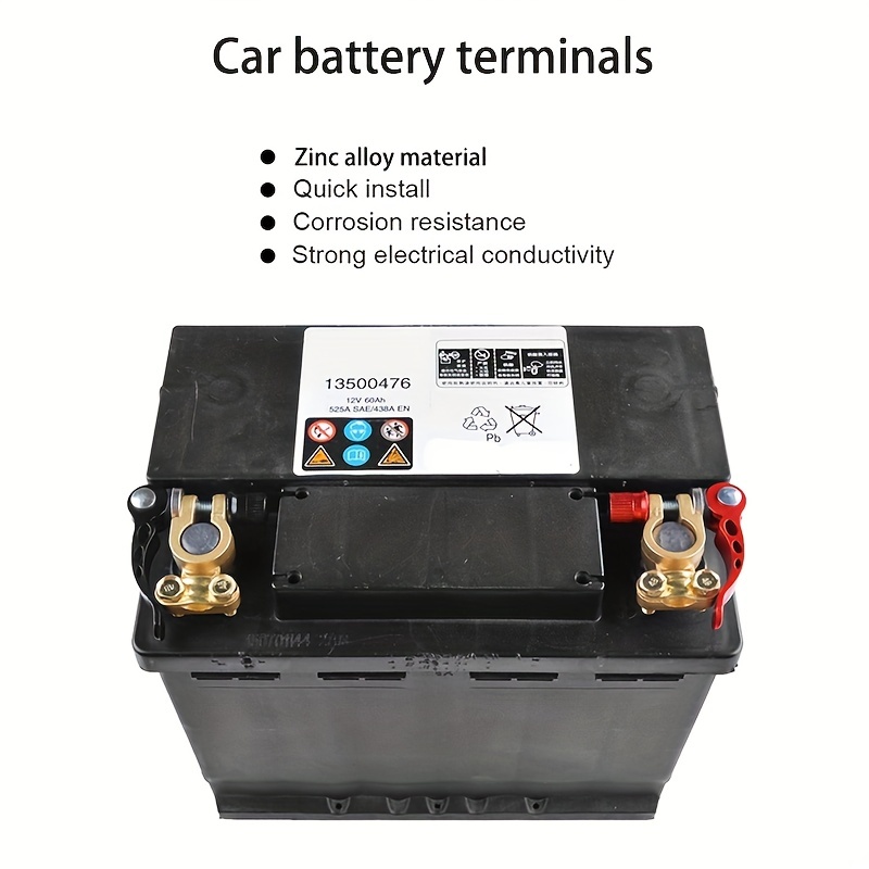 Auto autobatterie terminal steckverbinder Batterie 1 Paar - Temu Austria