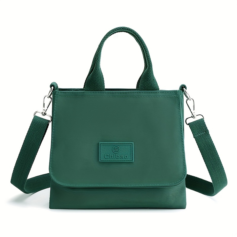 Totes Leather Bag Tote With Magnet or Zipper Green Oversized 