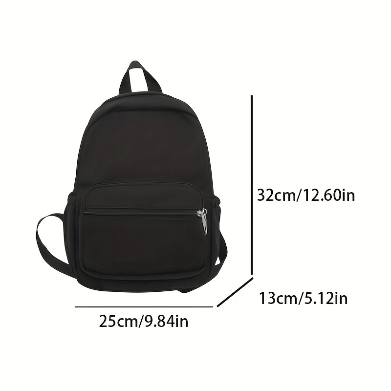 Minimalist Nylon Backpack Lightweight Travel Daypack Casual Laptop
