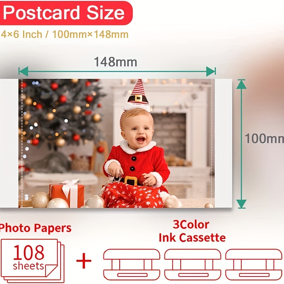 Papier Photo Canon + Encre KP-108IN – 108 tirages – Virgin Megastore