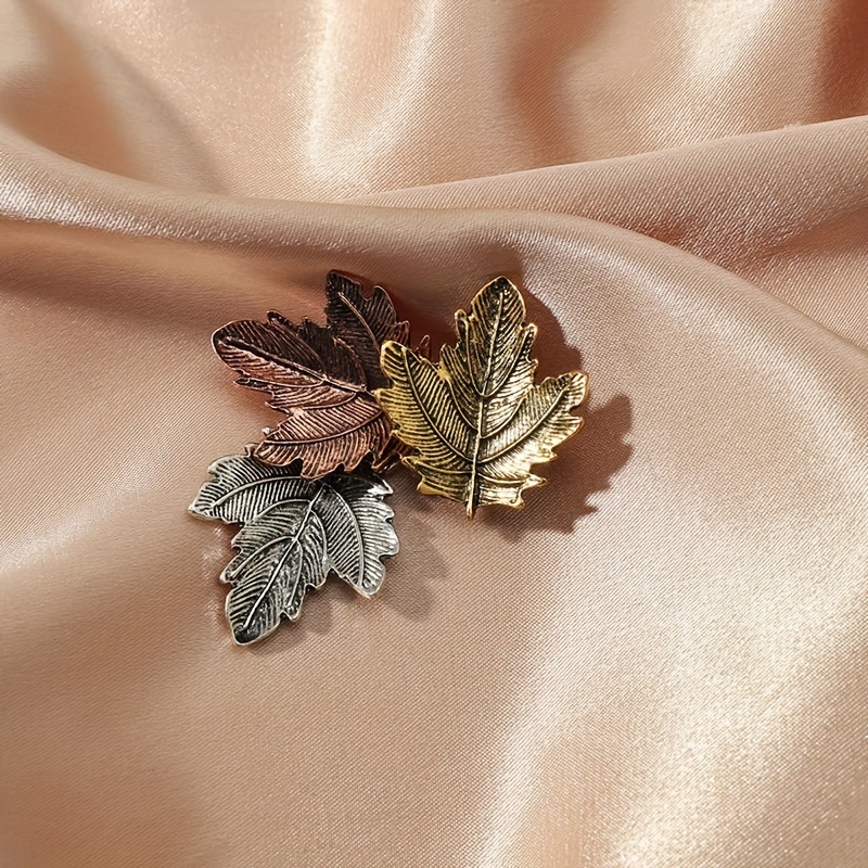 Leaf Brooch, High-End Leaf Design Accessory