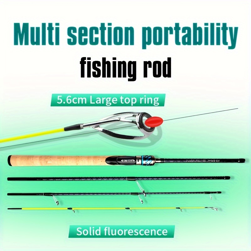 Spinning Fishing Rod Large Guide Ring Fast Action High - Temu