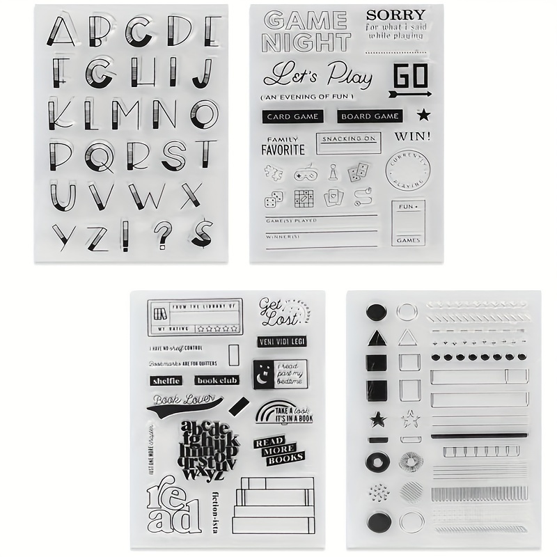 Art Circle Stamp Transparent Clear Stamps Silicone Seals - Temu