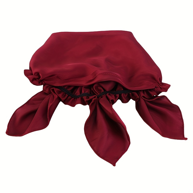 Satin Silky Sleeping Cap for Comfortable Sleep