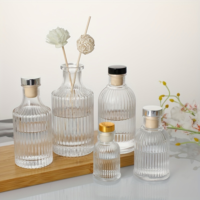 INS Transparent Glass Vase Roman Aromatherapy Bottle Photography