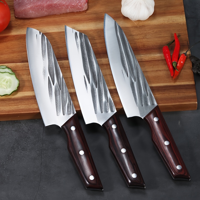 Forging Steel Chef Knife Kitchen Sushi Knives Sharp Japanese - Temu