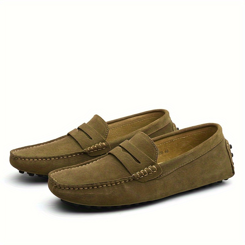 Chaussures en maille à enfiler pour hommes, décontractées, à la mode
