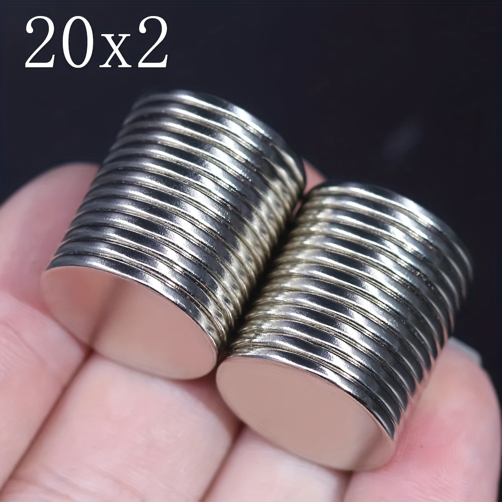

5/10pcs 20x2 Neodymium Magnet 20mm X 2mm N35 Ndfeb Round Super Powerful Strong Permanent Magnetic Imanes Disc 20x2