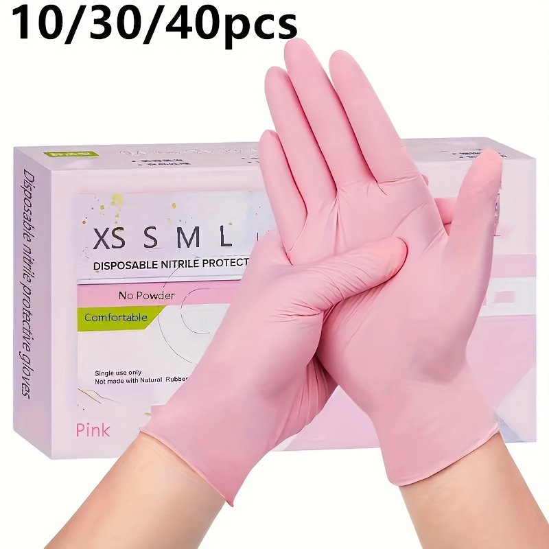10 gants latex S, M ou L