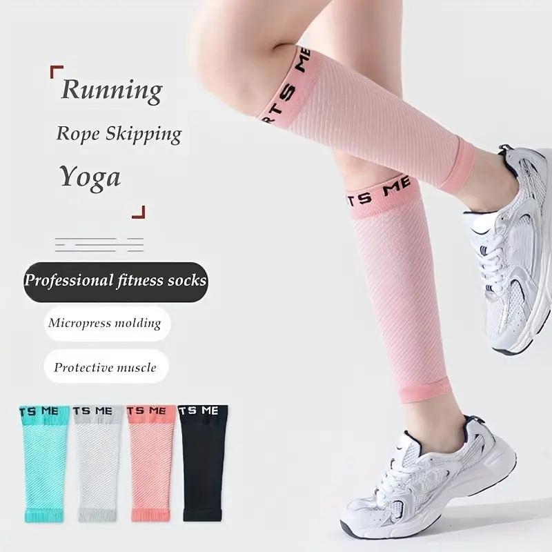 Women's Footless Calf Compression Sleeves Reduce Muscle Acid - Temu