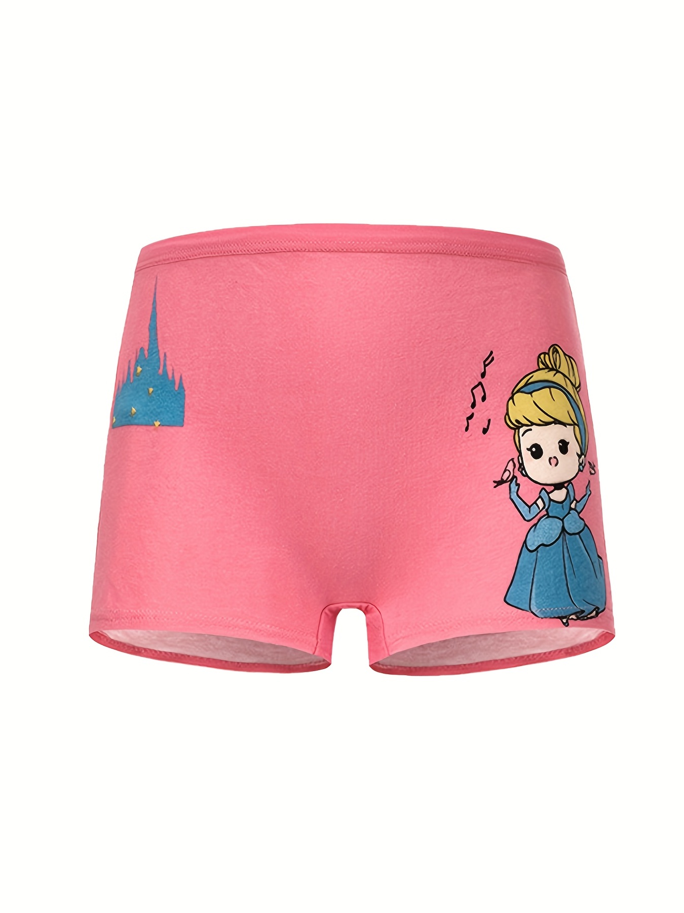 5-pack Cotton Boxer Briefs - Light pink/Disney princesses - Kids