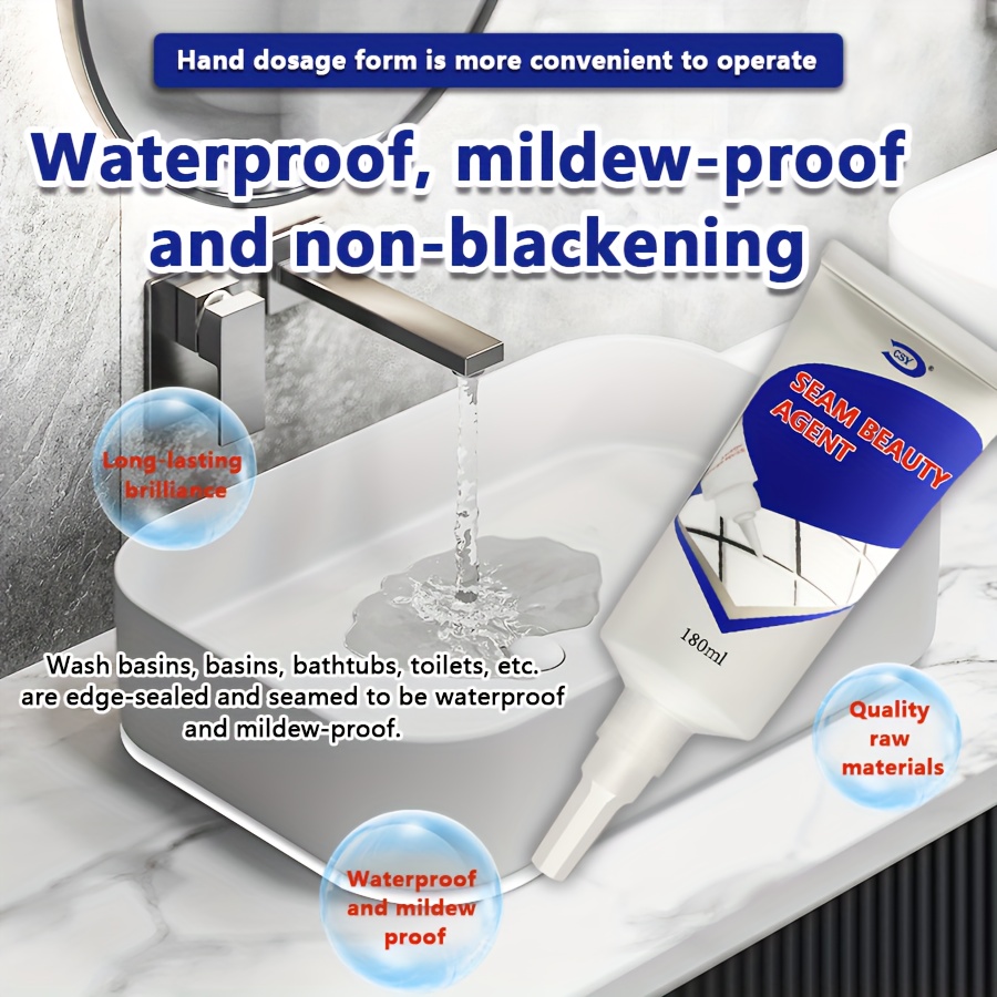 Silicone invisibile sigillante per docce -protezione anti muffa