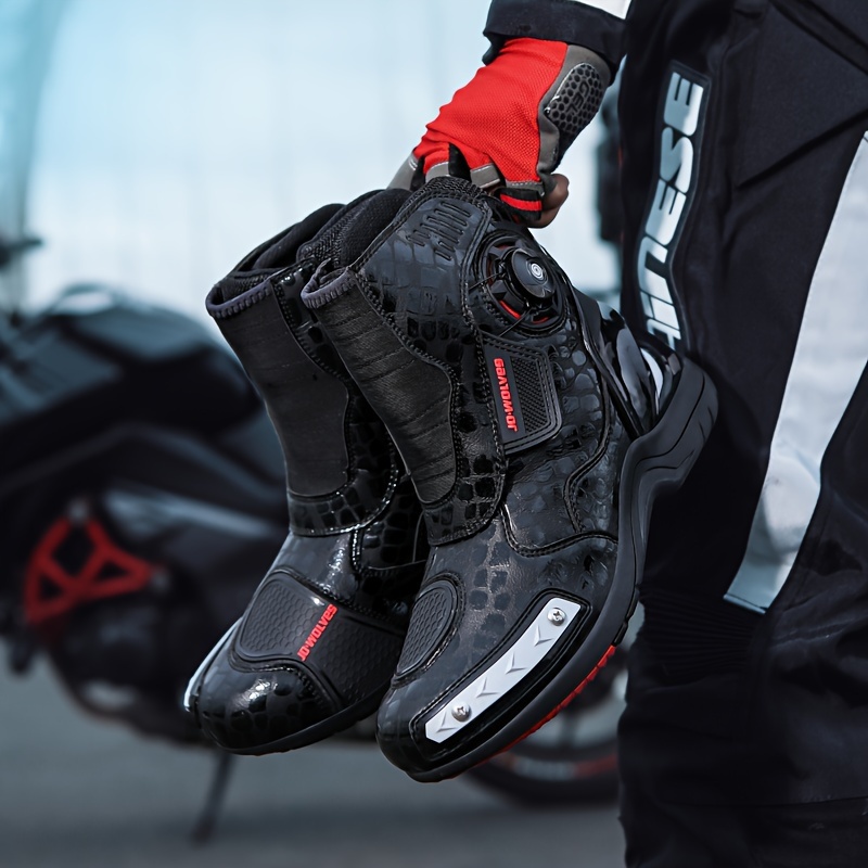 Scarpe Moto Uomo - Spedizione Gratuita Per I Nuovi Utenti - Temu Italy