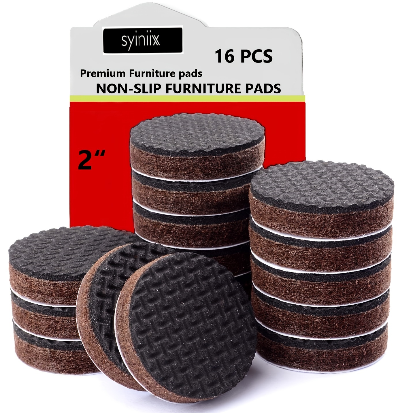 4Pcs/set Non Slip Furniture Pads for Couch/Chair/Bed Stoppers