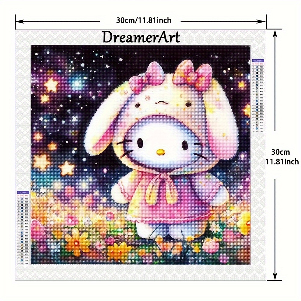 Great deals on Vervaco Diamond Art Kit 8.75X8.75 - Hello Kitty (V0175280)