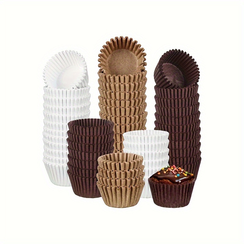 Caissettes Muffins Norpro - Lot De 75 Blanches Standard Pour Cupcakes Et Patisserie