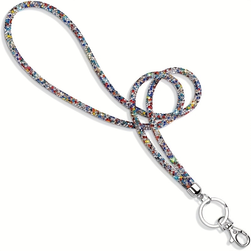 

Sparkle & Shine With This Rhinestone Crystal Mobile Phone Strap Lanyard!
