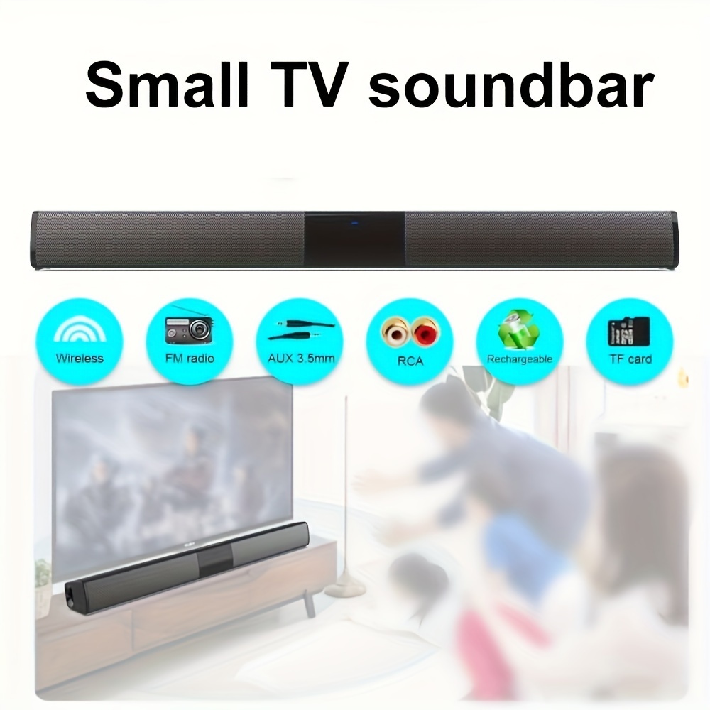 tv sound bar wired wireless home surround soundbar pc