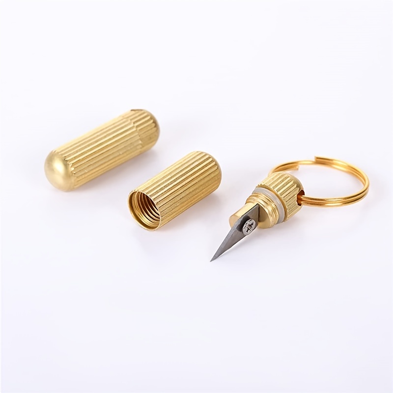 Capsule Mini Knife, Multifunctional Edc Tools, Keychain Portable Pocket  Knife, Chain Decor For Outdoor, Survival, Open Cans, Peel, Fruits And Great  Gifts For Family And Friends - Temu