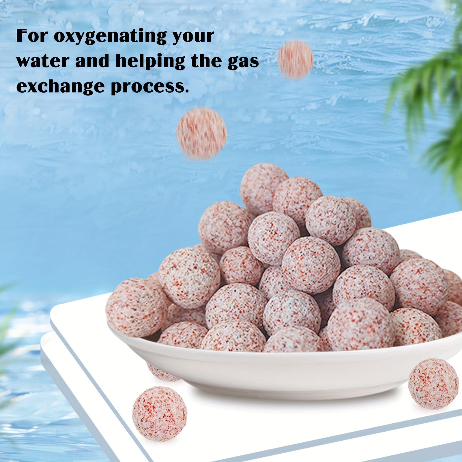 

500g Nano Hollow Quartz Balls Suitable For Fish Tank Filter Material, Bacterial Balls, Fish Tank Filter, Nitrifying Bacteria, And Nitrate Removal