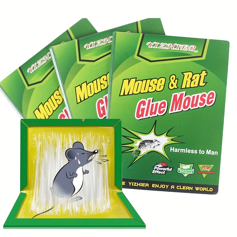 Mouse Traps Indoor For Home Super Sticky Mouse Trap With - Temu