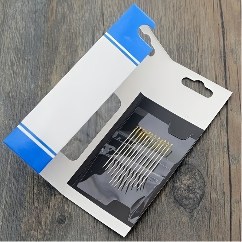 1pc/6pcs/12pcs/Set Hand Sewing Needles Self Threading Sewing