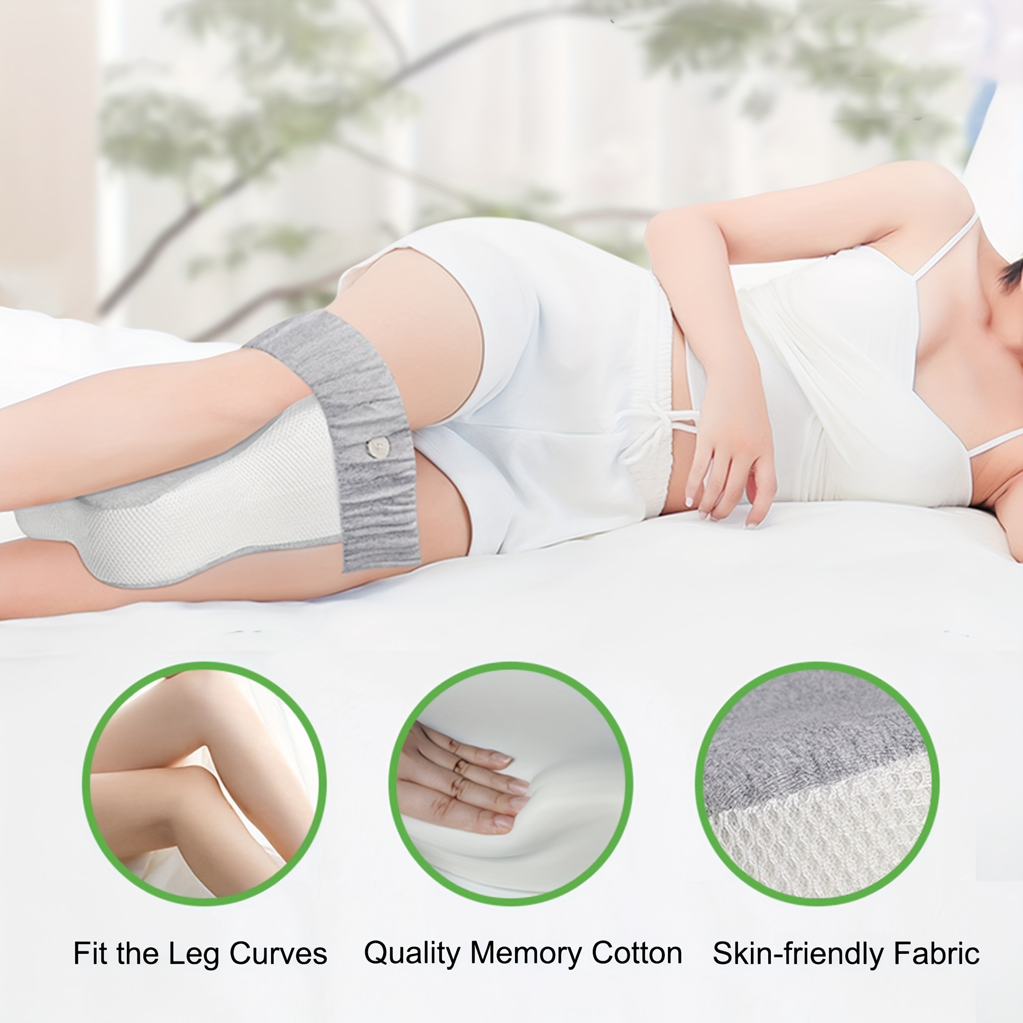 Smooth Spine Alignment Pillow, Smooth Spine Pillow, Leg Pillow for Side  Sleeping, Smooth Spine Knee Pillow, Pillow for Between Knees While  Sleeping