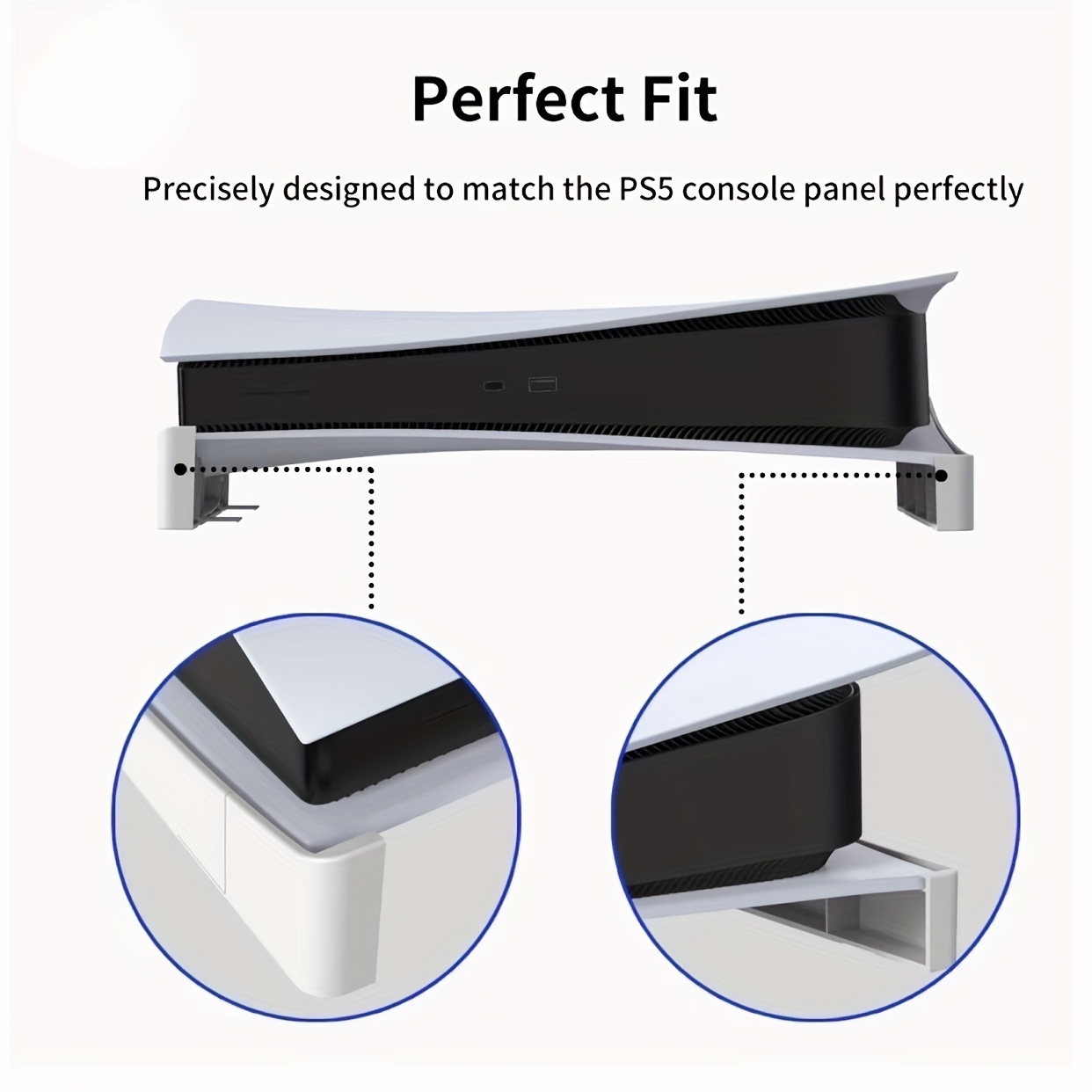 Horizontal and Vertical Stand for PS5 Slim Accessories, Playstation 5 Disc  Version Digital Edition Base