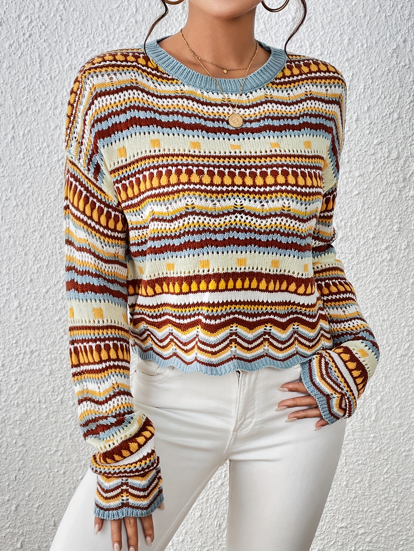 Geo hot sale print jumper