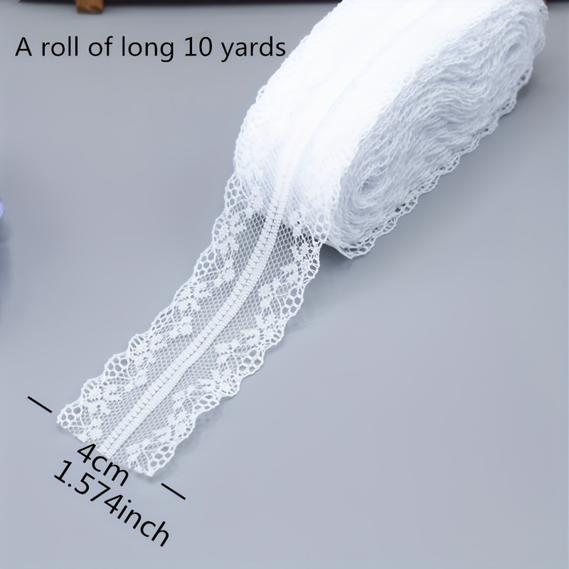 Organza Embroidered Lace Ribbon Lace Fabric For - Temu