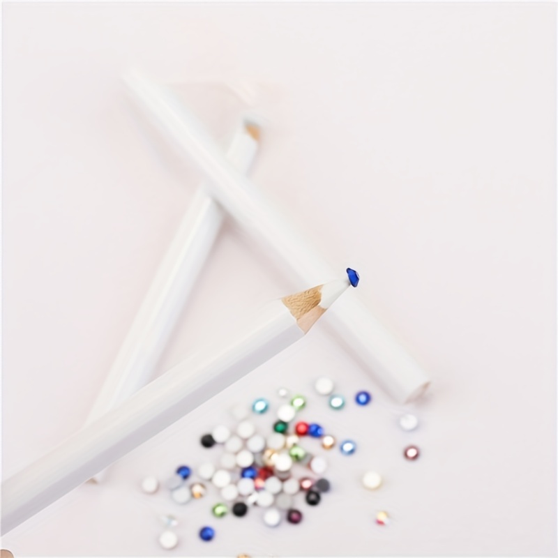 Double Head Acrylic Nail Point Drill Crayons Self-Adhesive