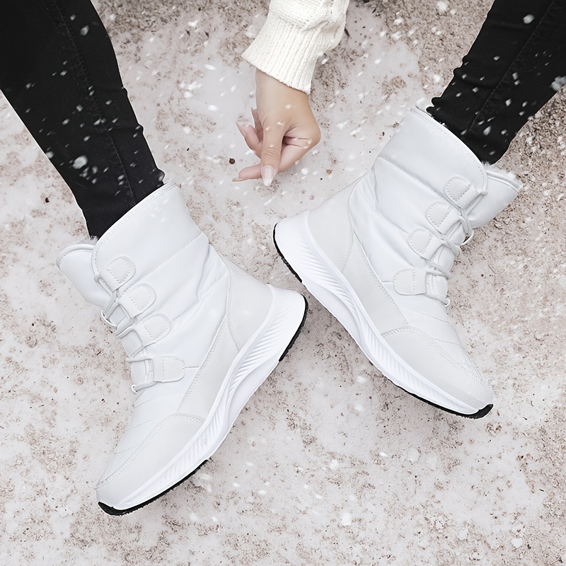 Botas Nieve Térmicas Invierno Mujer Cálidas Botas Nieve - Temu