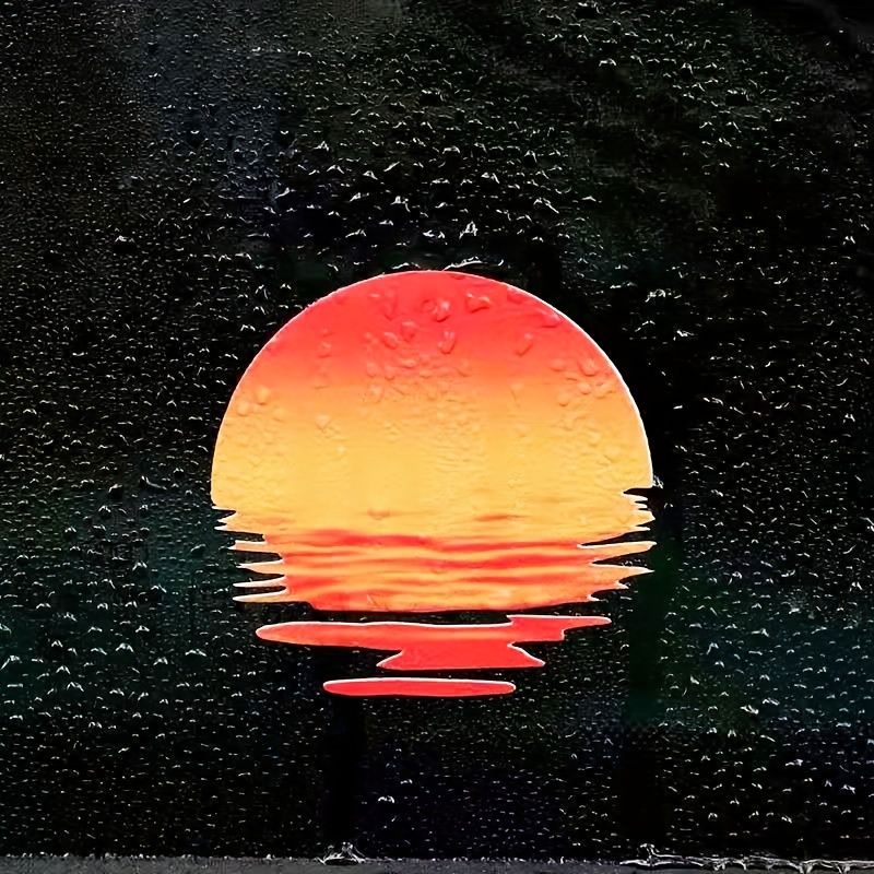 Schöner Sonnenuntergang Autoaufkleber Vinyl Auto Aufkleber - Temu
