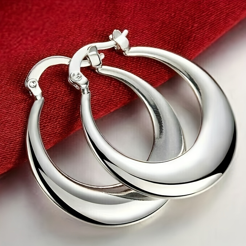 Stylish Ring Earrings for Women Casual Daily Accessory Gift