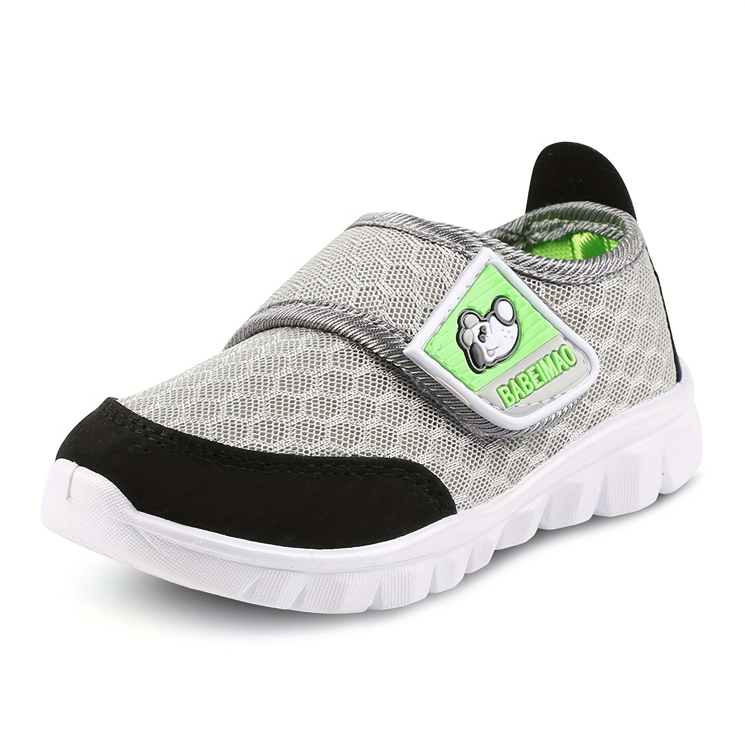 Casual Low Top Mesh Sneakers For Boys, Breathable Lightweight Walking Shoes For All Seasons