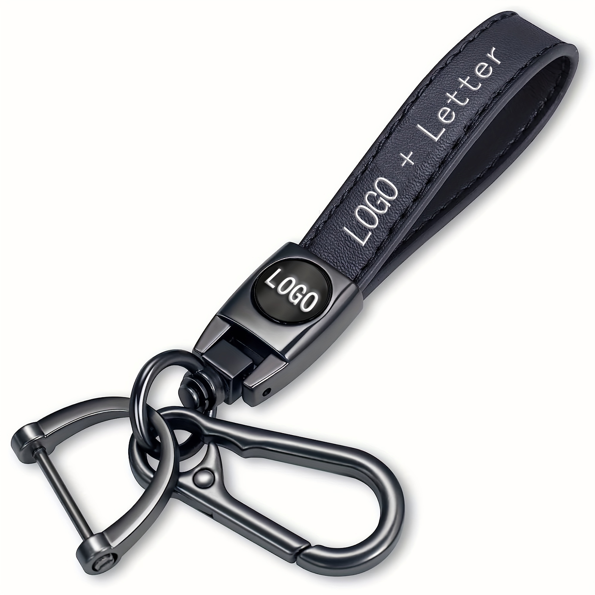 Echtes Leder Auto Schlüsselanhänger Set für Audi Q3 Q5 Q7 S3 S4 S5 S6 S7 A3  A4 A5 A6 A7 A8 Männer und Frauen Geschenk Schlüsselanhänger