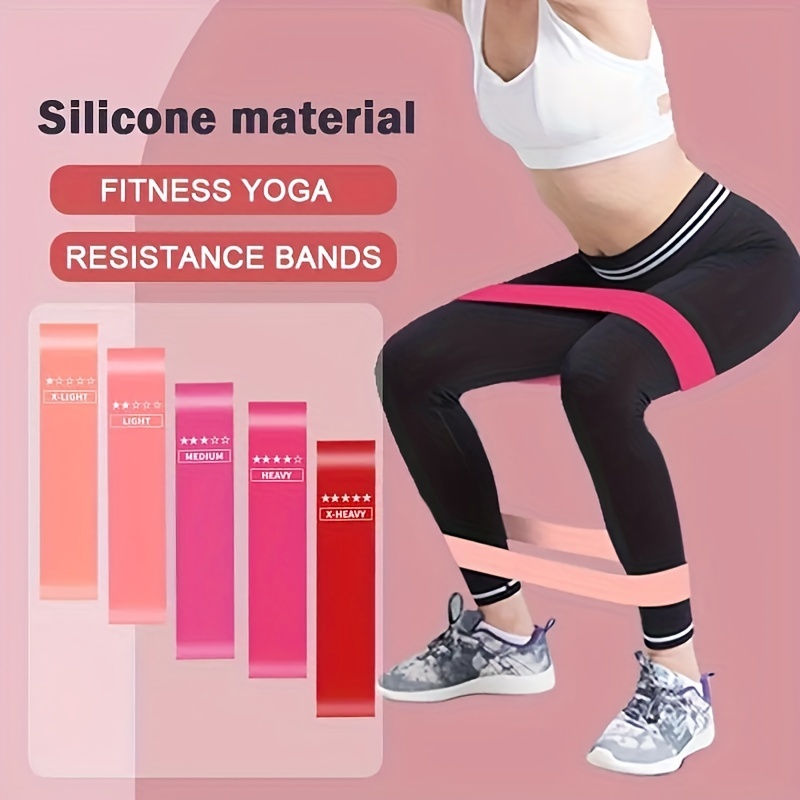 Resistance Bands Legs Butt Home Yoga Exercise Workout Sports - Temu