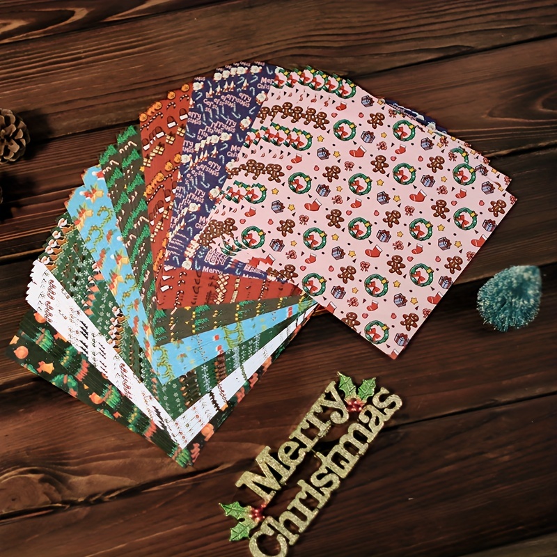 20pcs Carta Regalo Natale A Pois Piccoli In Carta Kraft - Temu Italy