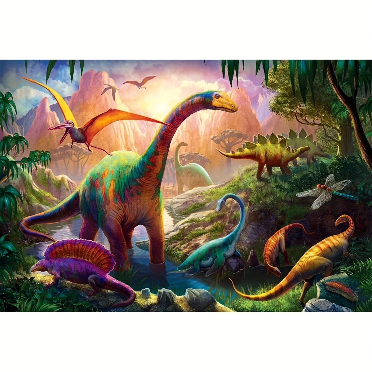 Adorable Funny Exquisite Dinosaur Design Large Frame Teens - Temu