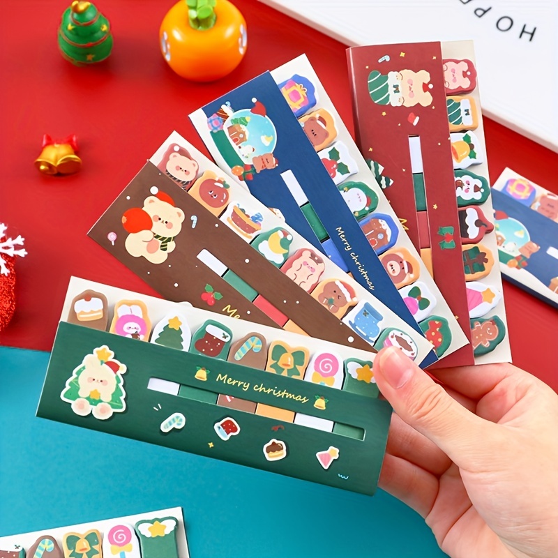 Cartoon Christmas Sticky Notes 30 Sheets