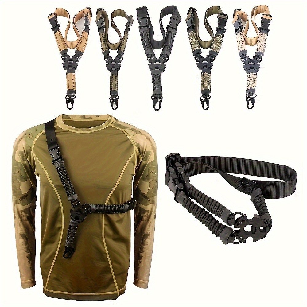 Dropship Tactical Single Point Harness Rope; Sling Nylon