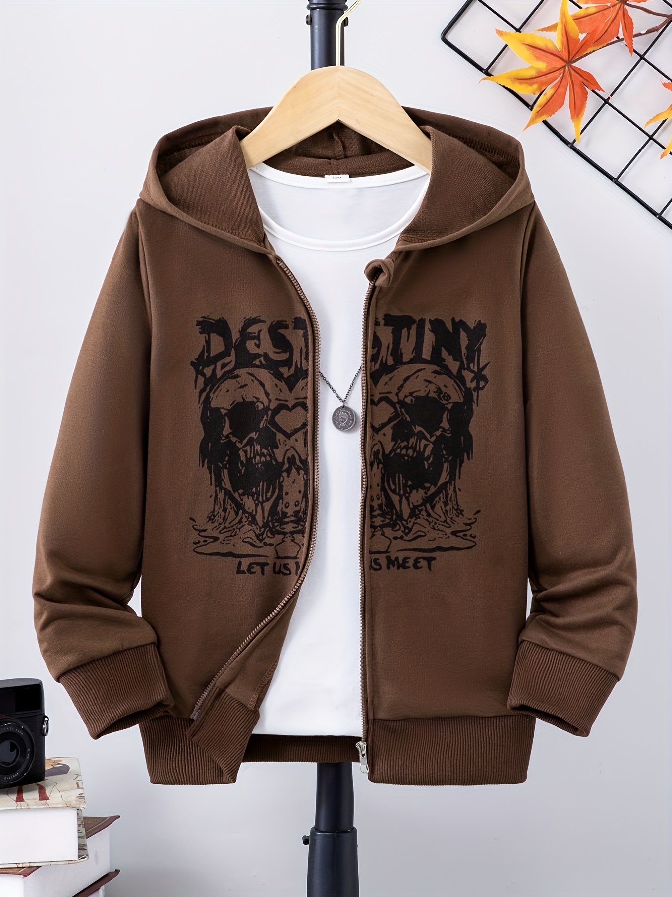 Skeleton Hoodie for Men Women Casual Skull Hoodie Jacket Novelty Graphic  Full Zip Up Hoodie Sweatshirt