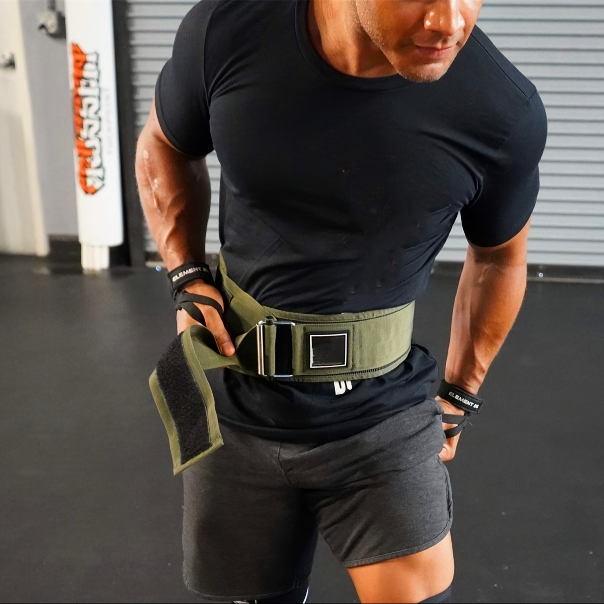 Ceinture de musculation à verrouillage rapide pour hommes et femmes,  ceinture de poids pour l’haltérophilie d’entraînement