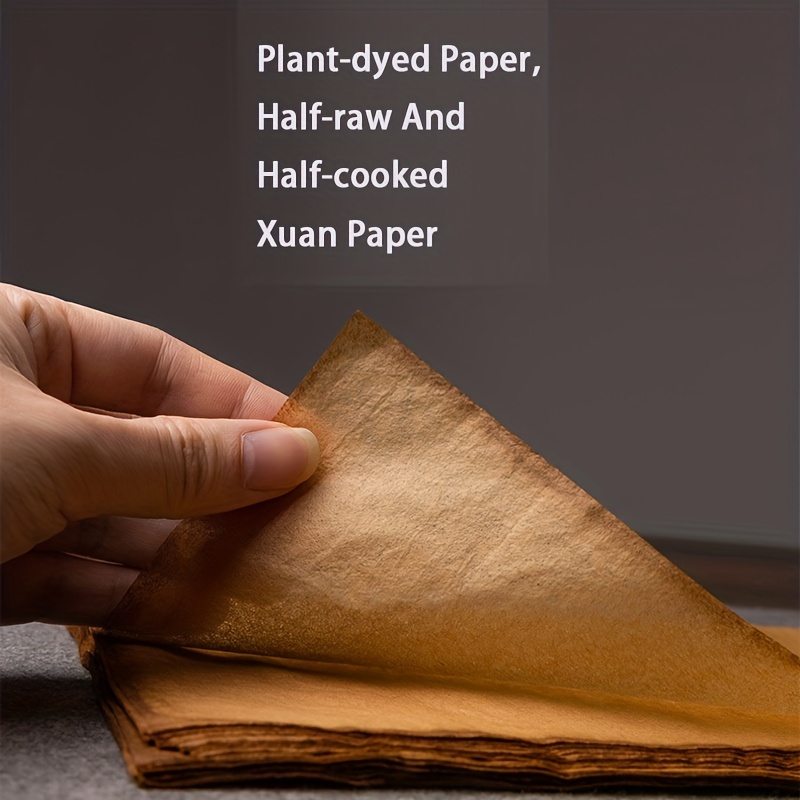 120 Sheet Natural Plant Handmade Xuan Paper Rice Paper Letter Paper Writing  Paper