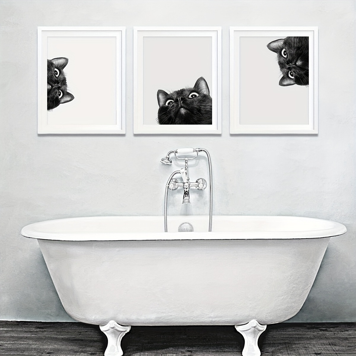 4pcs Starry Night Garden Black Cat Paint By Number Kit For Adults Without  Frame, 30x40cm/11.8