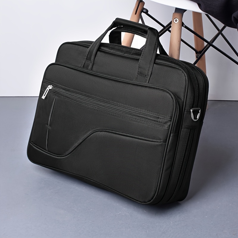 Simple Business Commuter Briefcase, New Fashion Large Capacity Men's And  Women's Portable Business Bag Laptop Bag, Notebook Protective Cover - Temu  Italy