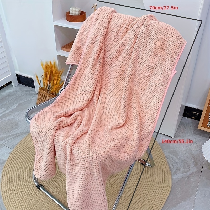 Fleece Bath Towel 