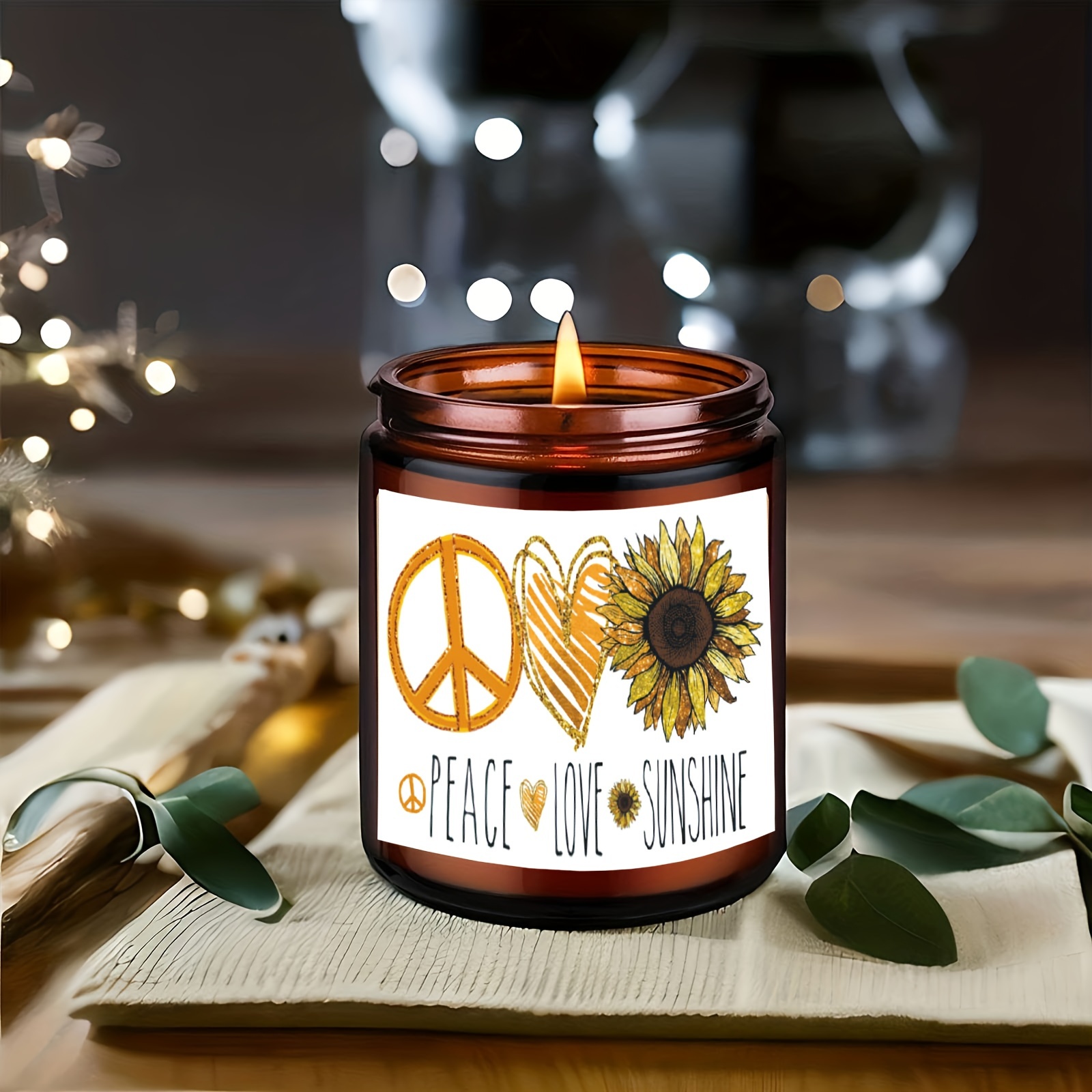 Sunshine triple wick soy candle- best scented soy candles