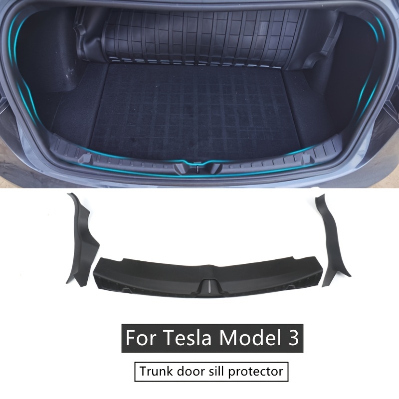 für Tesla Model 3 Zubehör Teile Car Schutz Einstiegsleisten Beschützer  Aufkleber