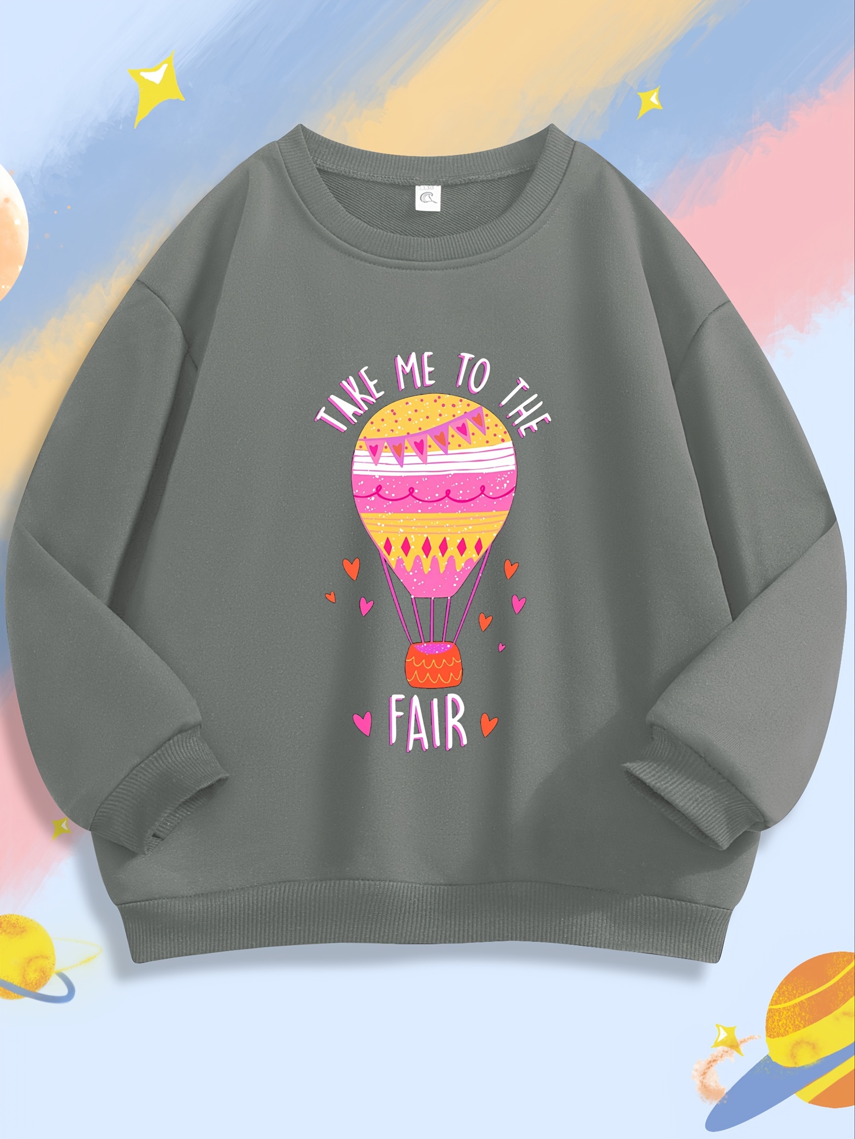 Hot air balloon online sweatshirt